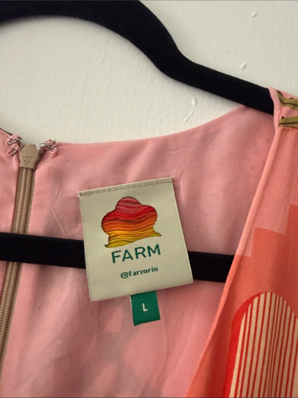 FARM Rio Pink Multi Mystical 🍃Print Jumpsuit - Picture 9 of 15